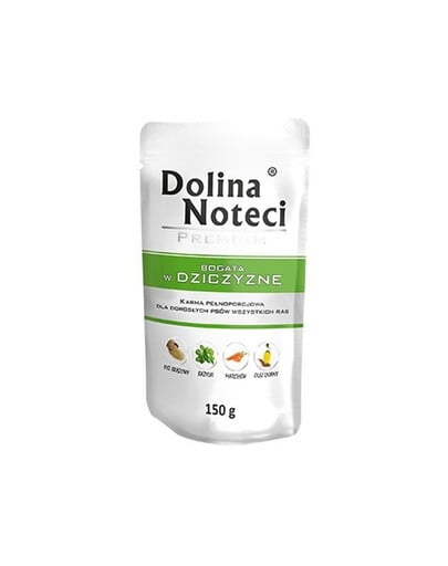 DOLINA NOTECI Premium mit Wildfleisch 150g