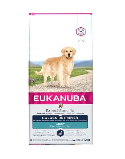 EUKANUBA Adult Breeds Specific Golden Retriever Chicken 12 kg