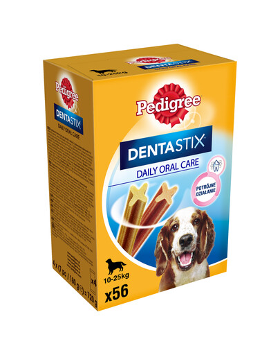 PEDIGREE Dentastix mittelgroße Rassen 56 St. ( 8 x170g )