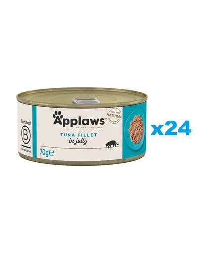 APPLAWS Cat Adult Thunfisch in Gelee 24x 70g