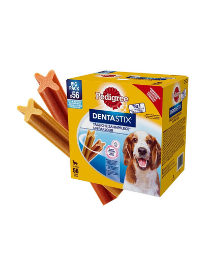 PEDIGREE Dentastix mittelgroße Rassen 56 St. ( 8 x170g )