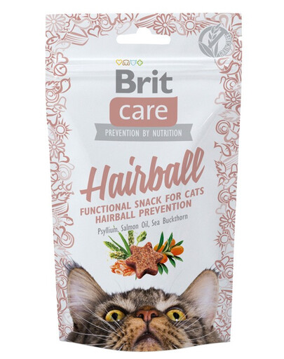 Care Cat Snack Hairball 50g