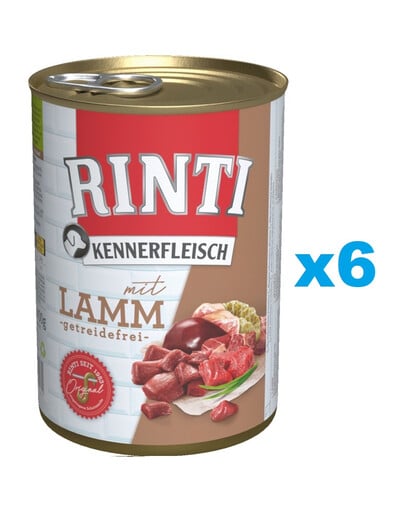 RINTI Kennerfleisch Lamb jagnięcina 6x800 g