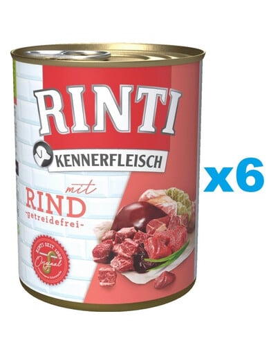 RINTI Kennerfleisch Beef wołowina 6x800 g