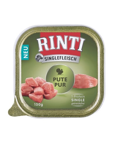 RINTI Singlefleisch Turkey z indykiem 10x150g