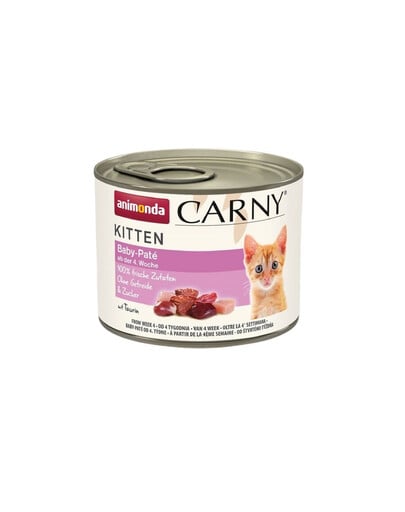 Carny Kitten Baby Paté 200 g pasztet dla kociąt