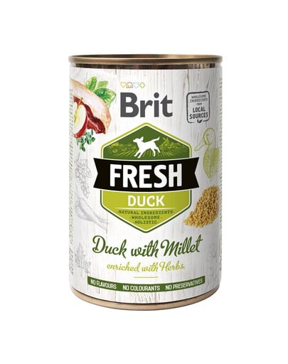 FRESH duck & millet 400 g kaczka i proso