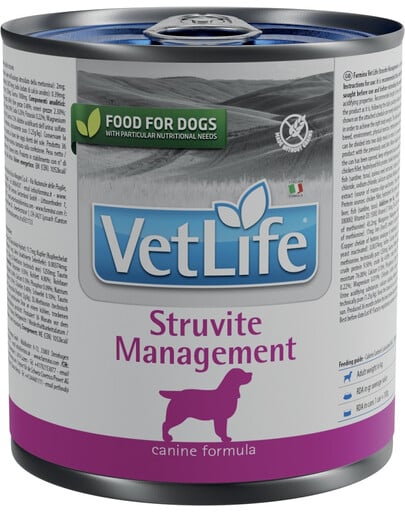 Vet Life Natural Diet Dog Struvite Management 300 g