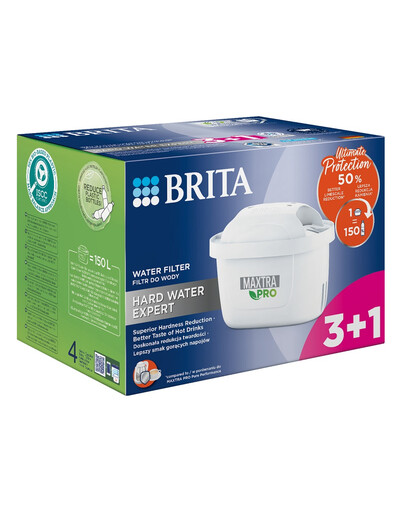 Filtr do wody MAXTRA PRO Hard Water Expert 3+1 (4 szt) szt