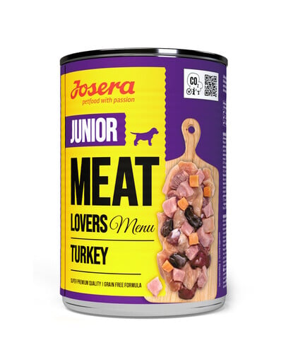 Meat Lovers Junior Menu Indyk dla szczeniąt 400g