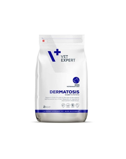 Veterinary Diet Dog Dermatosis Rabbit&Potato 2 kg