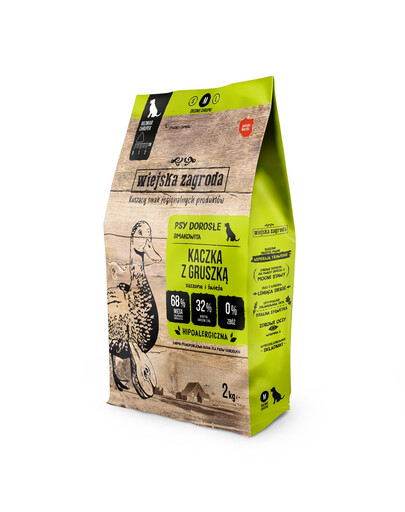 Kaczka z gruszką chrupki M 2 kg