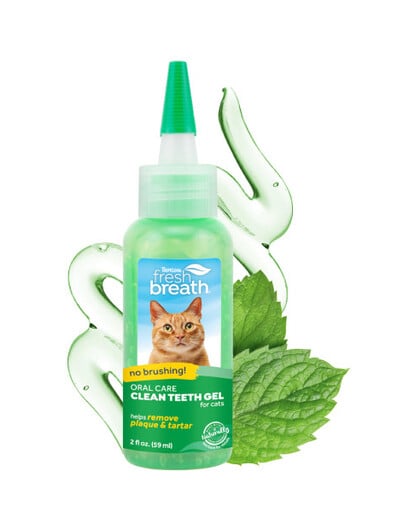 Fresh Breath Clean Teeth Oral Care Gel Cat 59ml żel do higieny jamy ustnej dla kota