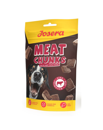 Meat Chunks Beef suszone przysmaki z wołowiną 70g