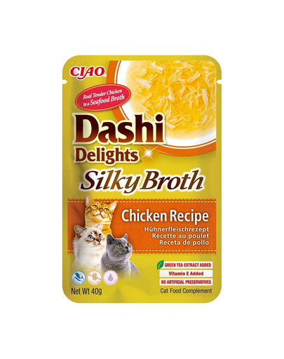 Cat Dashi Delights Silky Broth Kurczak 40g