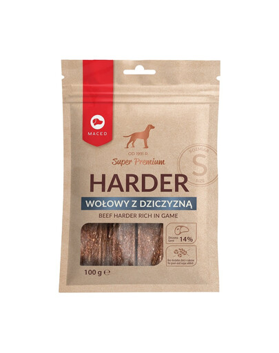 MACED Harder wołowy z dziczyzną rozmiar S 100 g