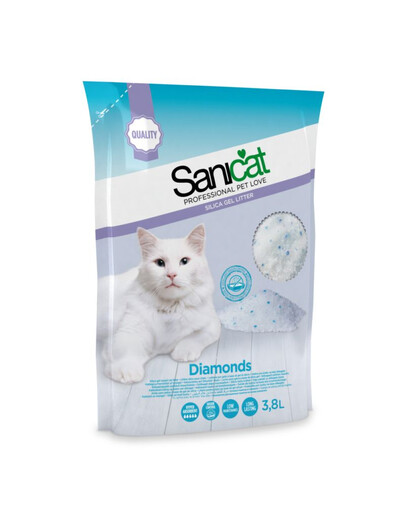 Diamonds 3,8 l żwirek silikonowy bezzapachowy