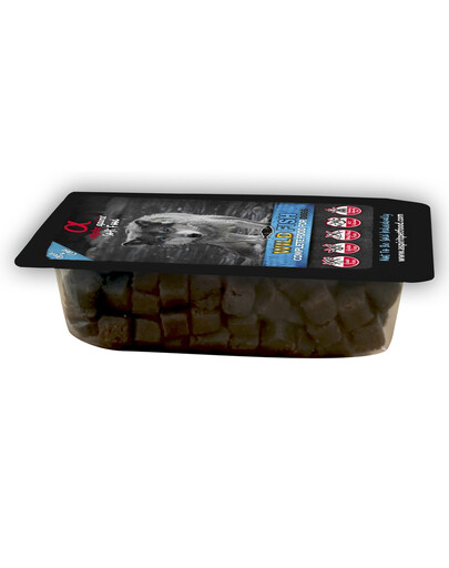 Pełnoporcjowa karma sucha miękka dla psów Wild Fish 9 kg (45 x 200 g)