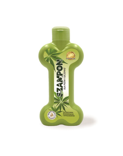 Szampon z ekstraktem z konopi dla psów i szczeniąt 200 ml