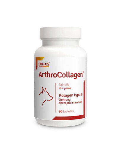 DOLFOS ArthroCollagen 90 tab. kolagen na stawy dla psa