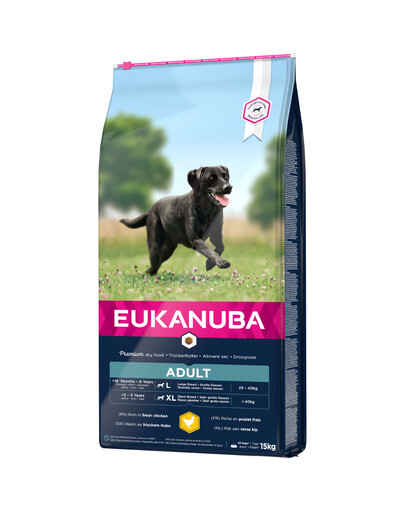 Active Adult Large Breed bogata w świeżego kurczaka 15kg