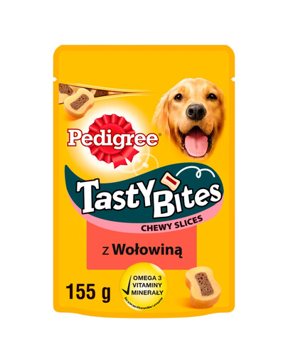 Tasty Bites Chewy Slices z wołowiną 155g
