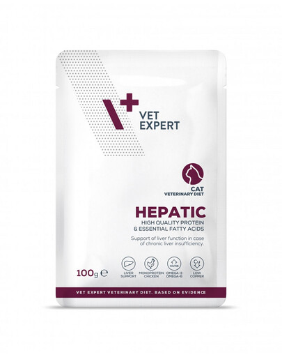 Veterinary Diet Cat Hepatic pouch 100 g