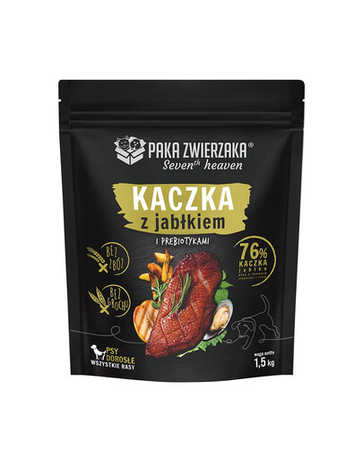 PAKA ZWIERZAKA Seventh Heaven Karma sucha Kaczka z jabłkiem 1,5 kg