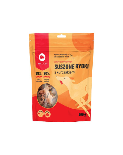 Suszona Rybka Z Kurczakiem 500 g