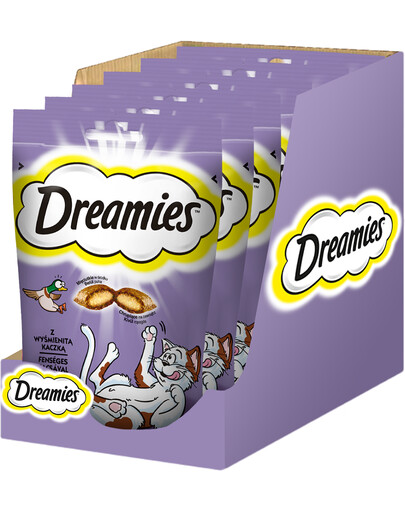 DREAMIES 6x60 g przysmak z wyśmienitą kaczką dla kota