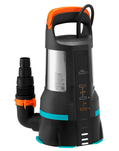 GARDENA Pompa zanurzeniowa 2 w 1 do wody czystej lub brudnej 19500 Aquasensor