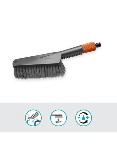 GARDENA Cleansystem szczotka ręczna miękka M