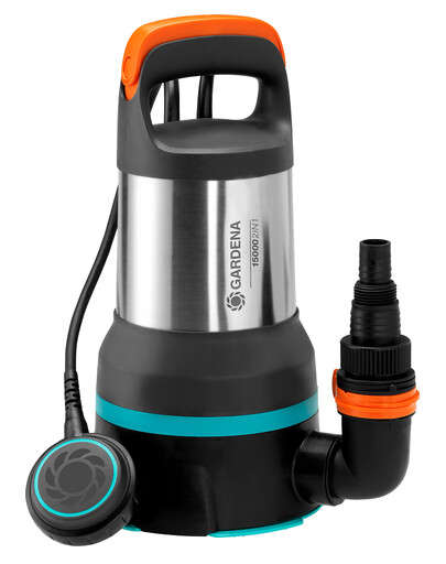 GARDENA Pompa zanurzeniowa 2 w 1 do wody czystej lub brudnej 15000
