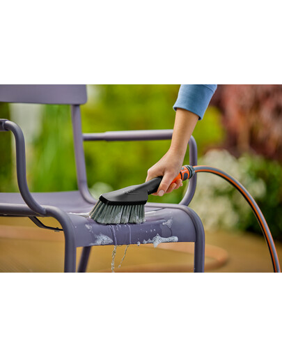 GARDENA Cleansystem szczotka ręczna miękka S z wkładami mydlanymi