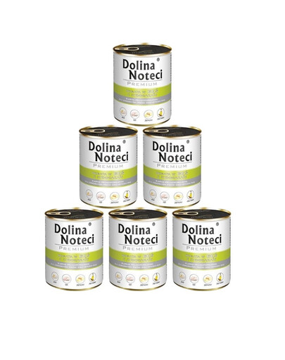 DOLINA NOTECI Premium Bogata W Gęś Z Ziemniakami 6x800g
