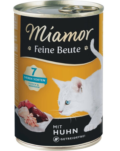 MIAMOR Feine Beute Chicken z kurczakiem 24x400g