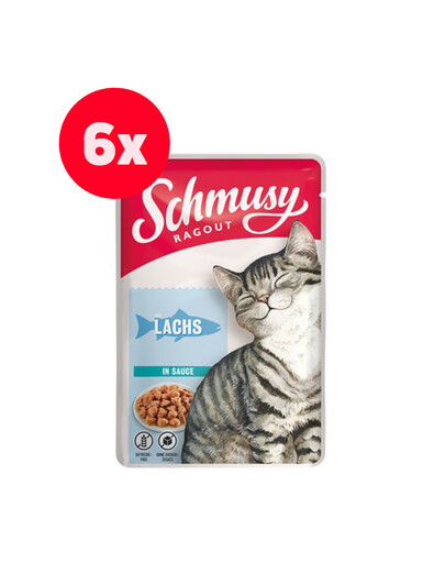RAGOUT z łososiem w sosie 100 g