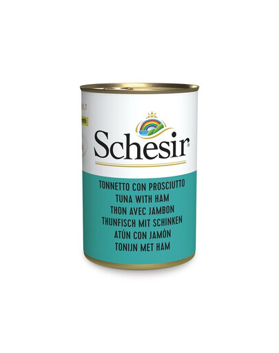 Tuńczyk z szynką karma uzupełniająca dla kota 140 g