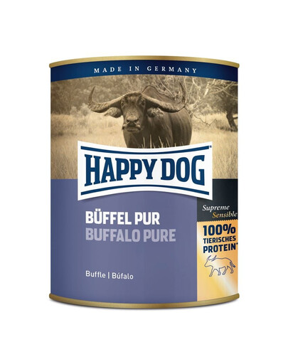 Puszka dla psa - bawół (buffel pur) 800g