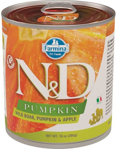 FARMINA N&D Pumpkin Dog boar & apple 285 g
