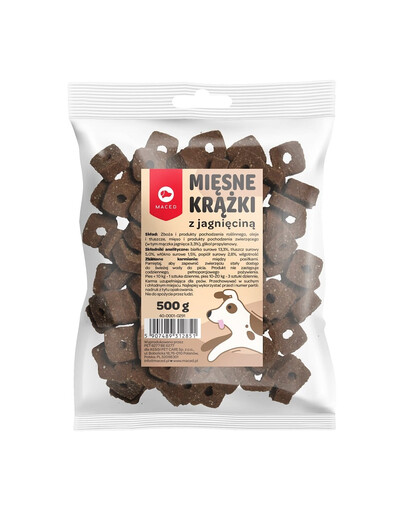 MACED Mięsne krążki z jagnięciną 500 g