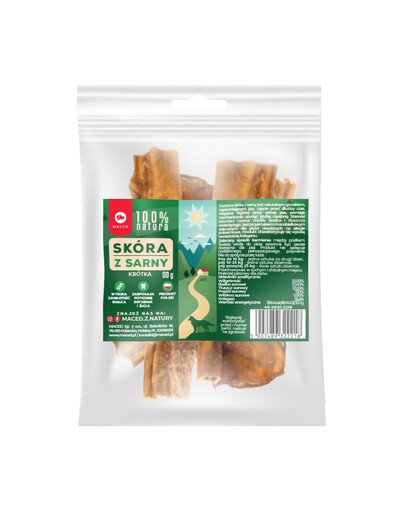 MACED 100% Natura Skóra z sarny krótka 50 g