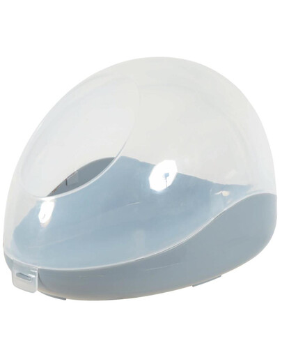 Toaleta dla szynszyli szara