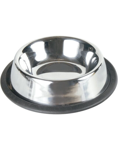 Miska ze stali nierdzewnej na gumie 0,2l