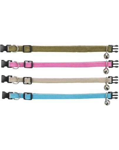 Obroża dla kota z dzwonkiem Mix kolorów