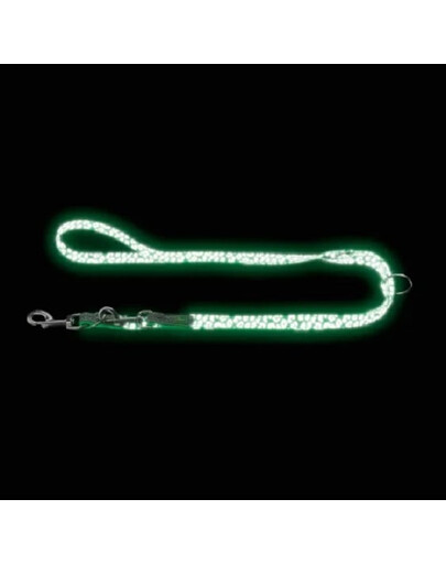 Smycz Przepinana Convenience Reflect Glow Leo 200cmx2cm