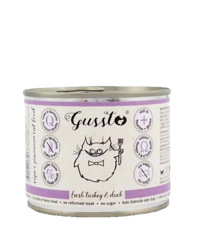 Cat Fresh Turkey & Duck mokra karma dla kotów indyk i kaczka 200 g