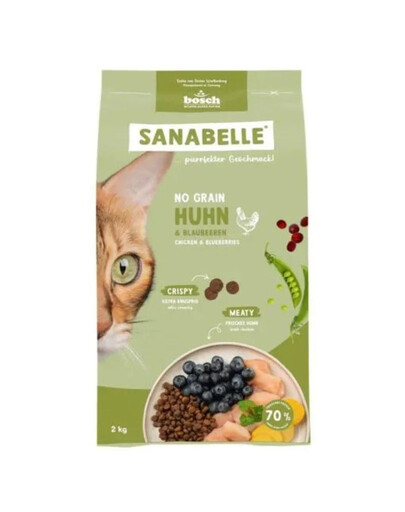 No Grain Kurczak 2 kg bezzbożowa karma dla kotów