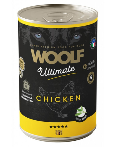 Ultimate Adult Dog Chicken with Sage 400g wilgotna karma z kurczakiem i szałwią dla psów