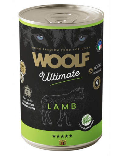 Ultimate Adult Dog Lamb and Rosemary 400g wilgotna karma z jagnięciną i rozmarynem dla psów